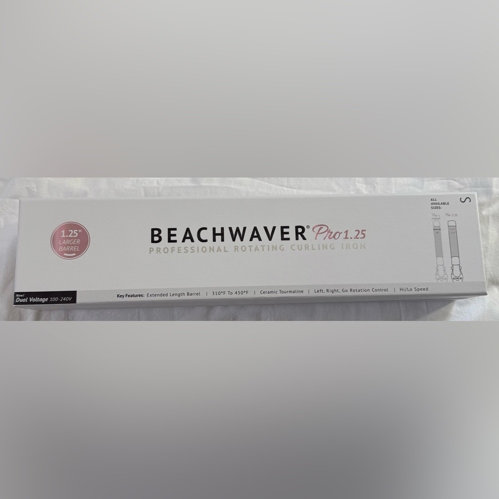 Beachwaver Pro 1.25 Rotating Curling Iron | Automatic Hair Curler - Picture 5 of 7